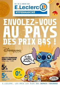 Prospectus promotionnel E.Leclerc valable à partir du 02/01/2026