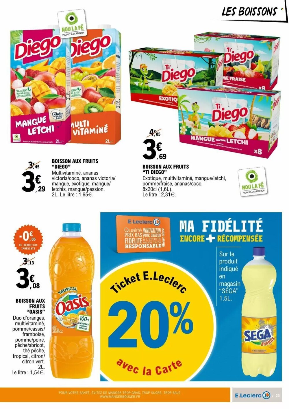 Prospectus promotionnel E.Leclerc valable à partir du 02/01/2026 - Page 23.