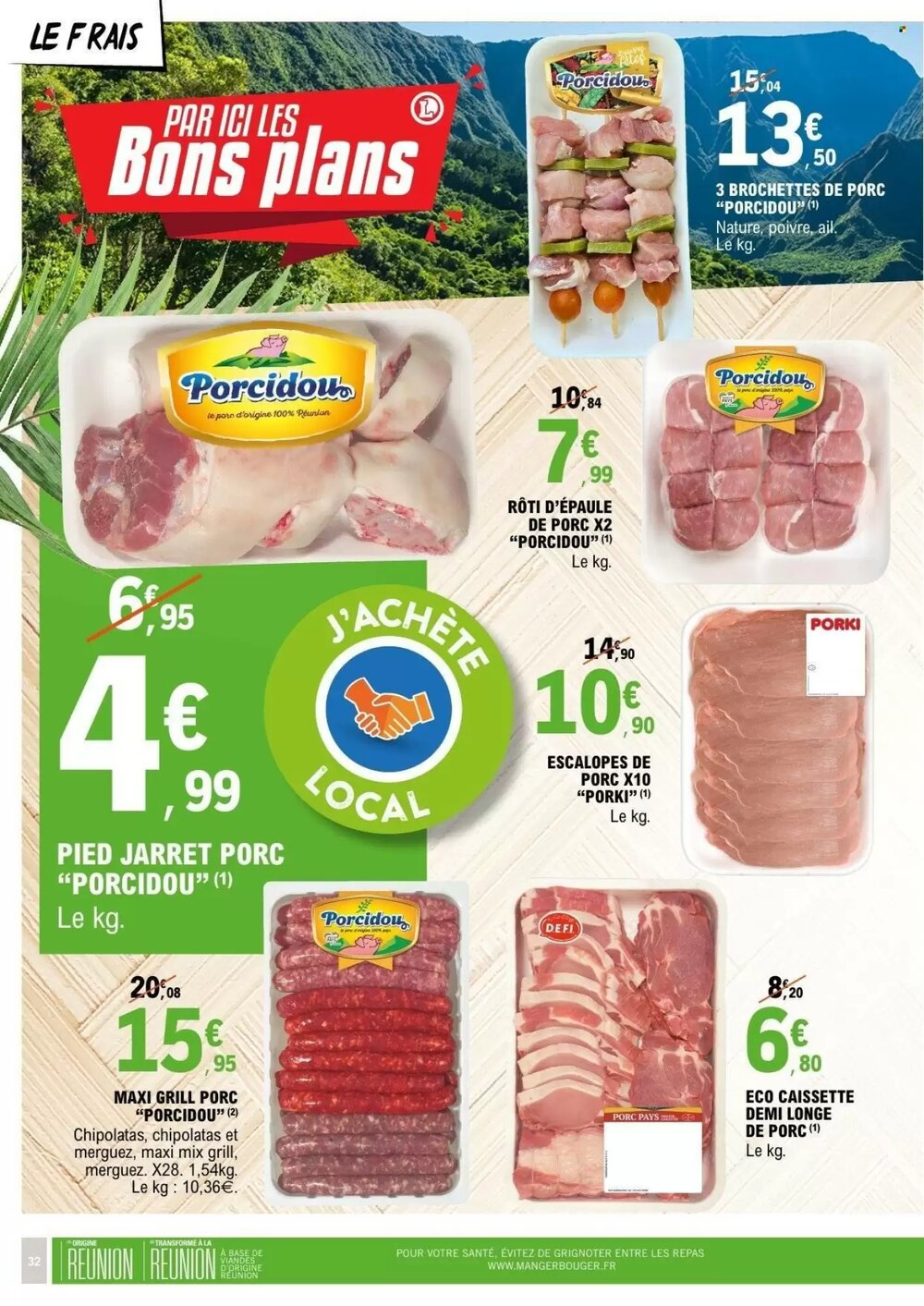 Prospectus promotionnel E.Leclerc valable à partir du 02/01/2026 - Page 32.