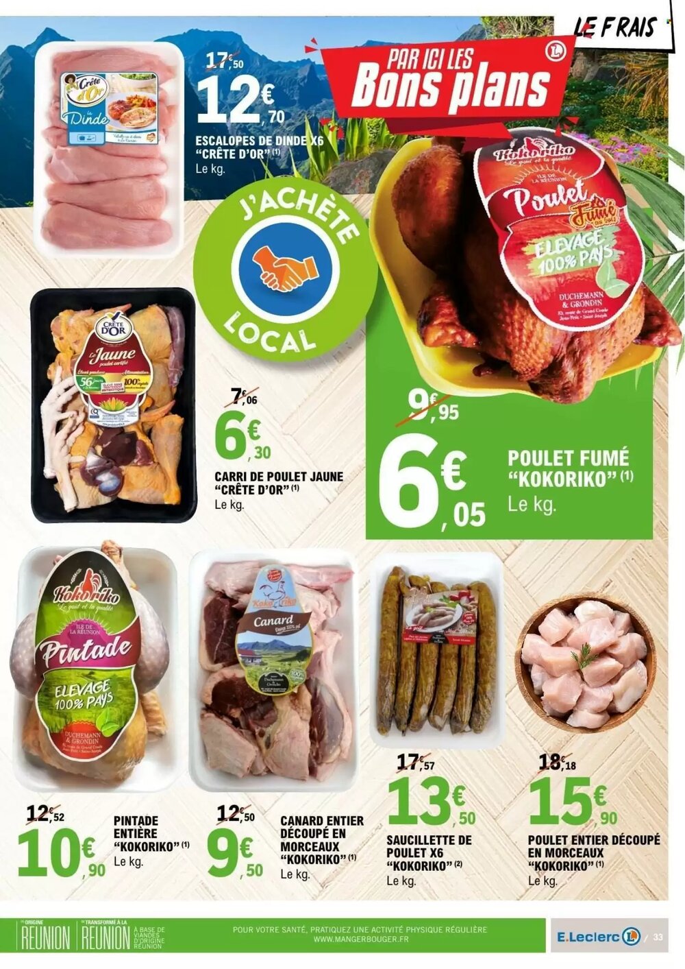 Prospectus promotionnel E.Leclerc valable à partir du 02/01/2026 - Page 33.