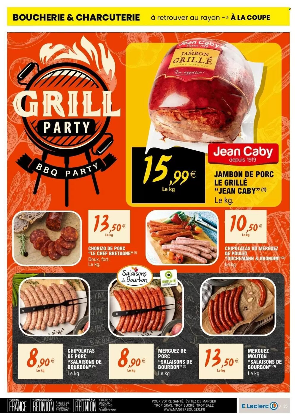 Prospectus promotionnel E.Leclerc valable à partir du 02/01/2026 - Page 35.