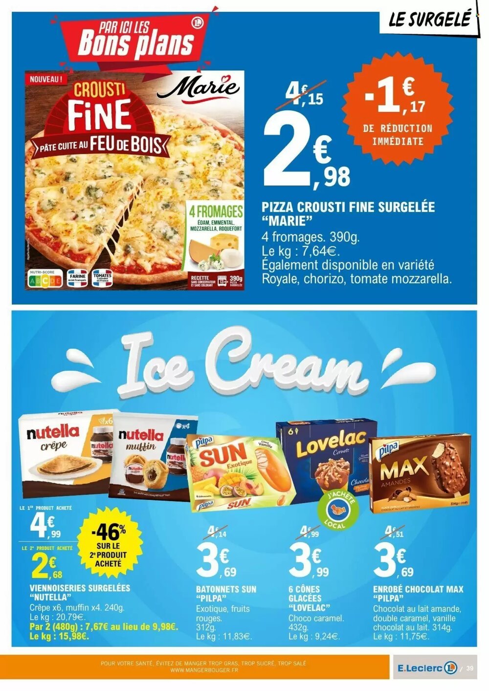 Prospectus promotionnel E.Leclerc valable à partir du 02/01/2026 - Page 39.
