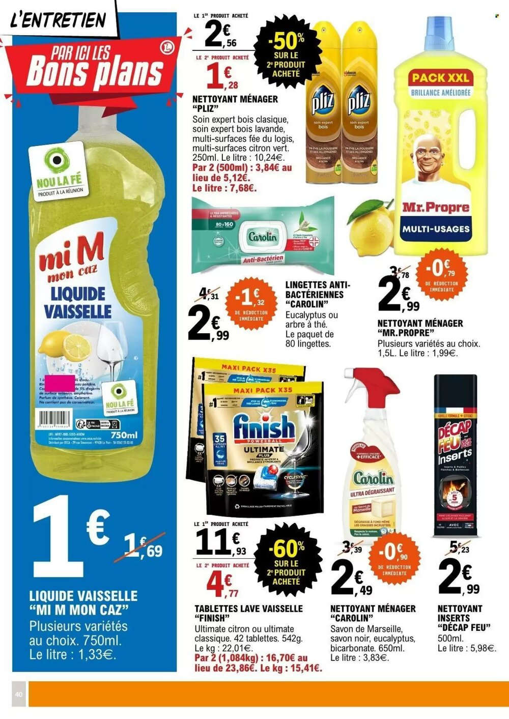 Prospectus promotionnel E.Leclerc valable à partir du 02/01/2026 - Page 40.