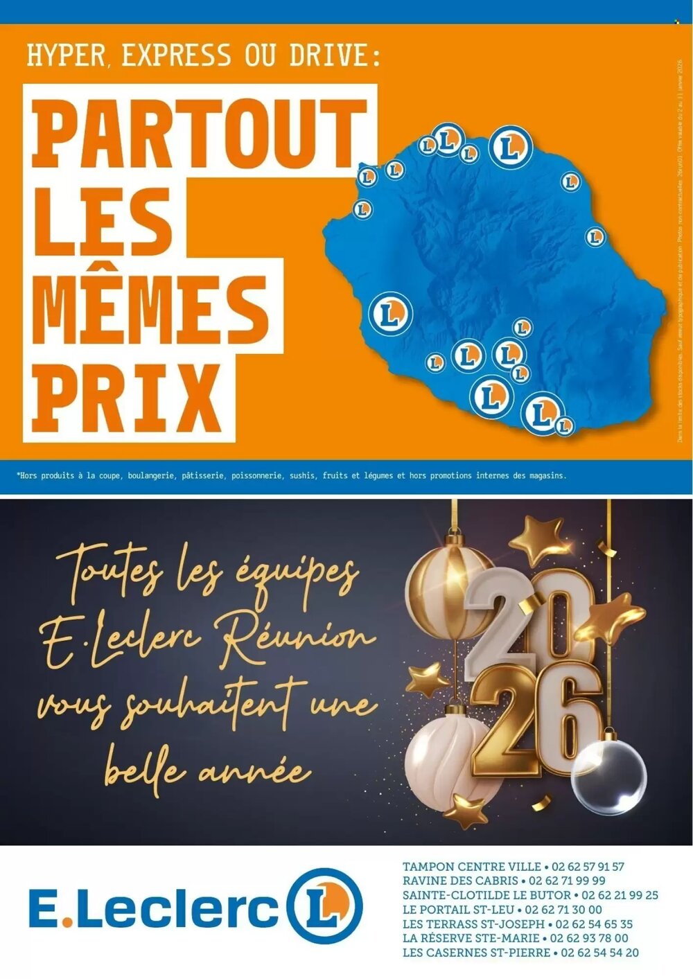Prospectus promotionnel E.Leclerc valable à partir du 02/01/2026 - Page 44.