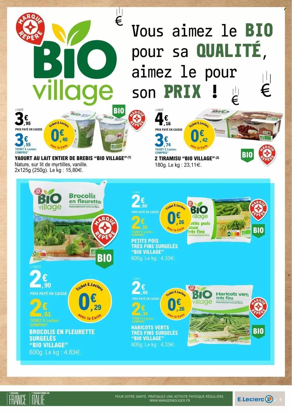 Prospectus promotionnel E.Leclerc valable à partir du 02/01/2026 - Page 9.