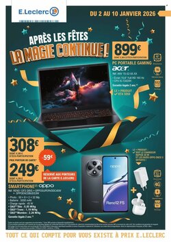 Prospectus promotionnel E.Leclerc valable à partir du 02/01/2026