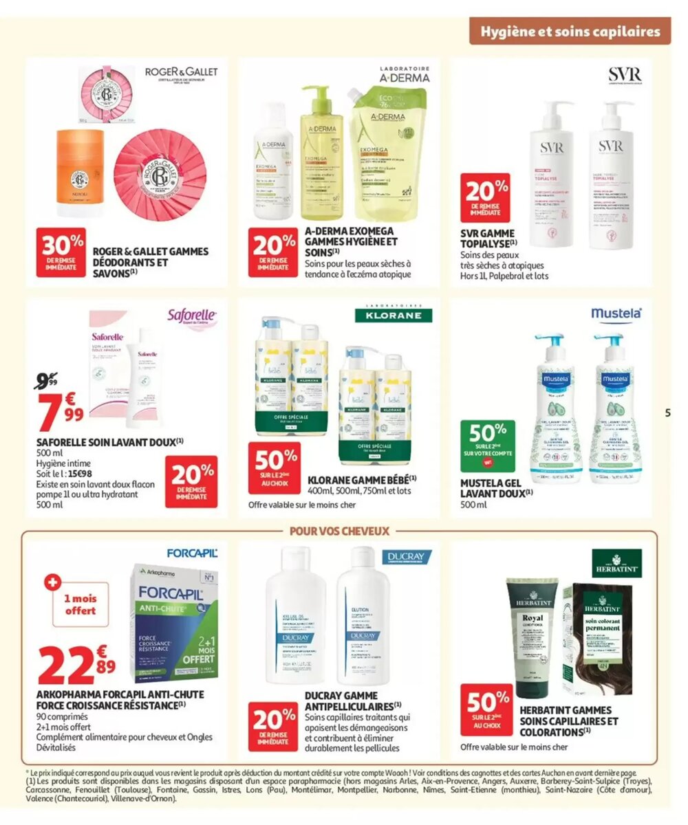Prospectus promotionnel Auchan valable à partir du 02/01/2026 - Page 5.