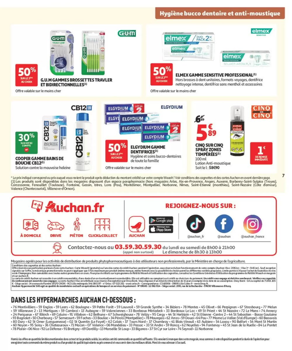 Prospectus promotionnel Auchan valable à partir du 02/01/2026 - Page 7.