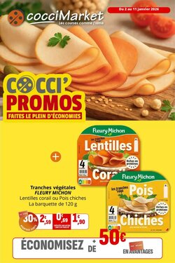 Prospectus promotionnel Coccinelle Supermarché valable à partir du 02/01/2026