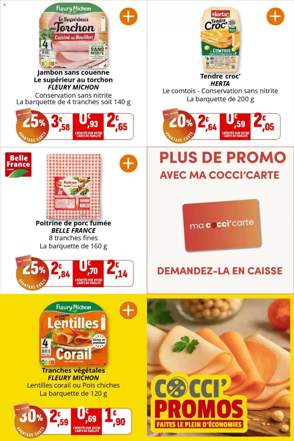 Prospectus promotionnel Coccinelle Supermarché valable à partir du 02/01/2026 - Page 7.
