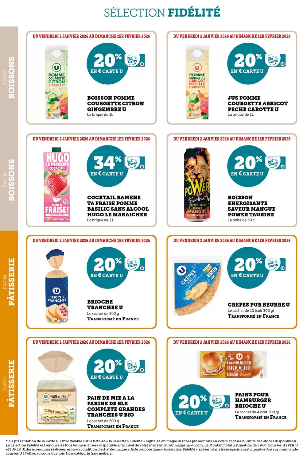 Prospectus promotionnel U Express valable à partir du 02/01/2026 - Page 14.