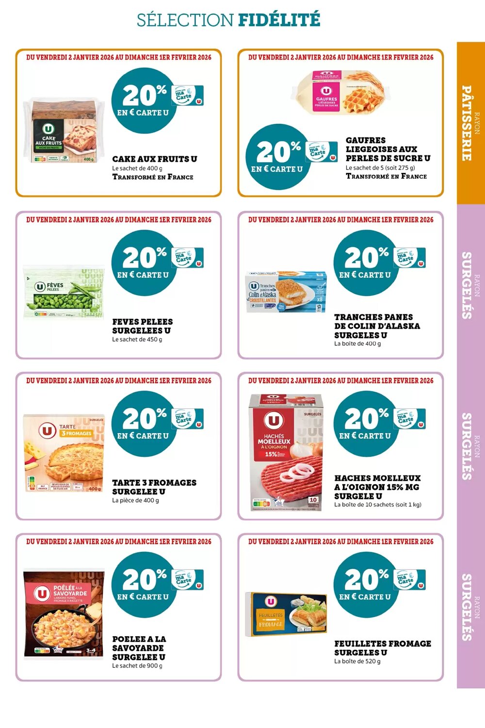 Prospectus promotionnel U Express valable à partir du 02/01/2026 - Page 15.