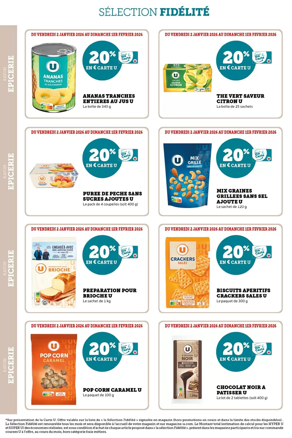 Prospectus promotionnel U Express valable à partir du 02/01/2026 - Page 6.