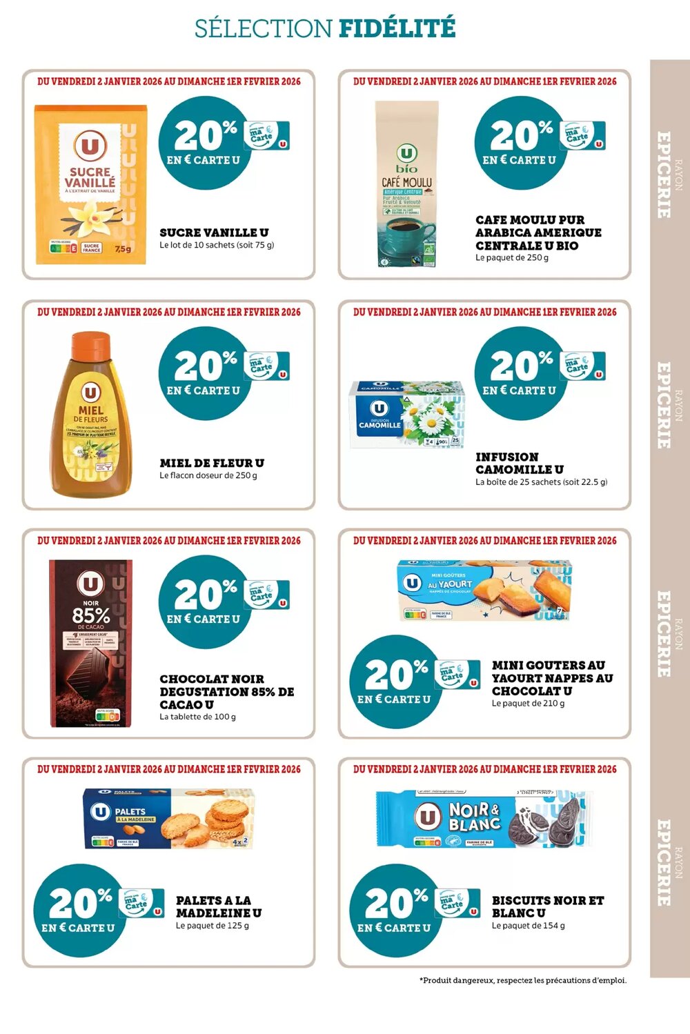 Prospectus promotionnel U Express valable à partir du 02/01/2026 - Page 7.