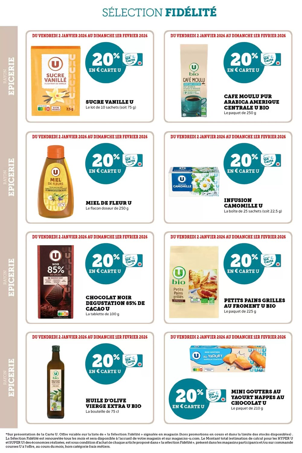 Prospectus promotionnel Hyper U valable à partir du 02/01/2026 - Page 13.