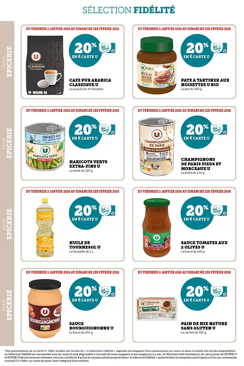 Prospectus promotionnel Hyper U valable à partir du 02/01/2026 - Page 15.