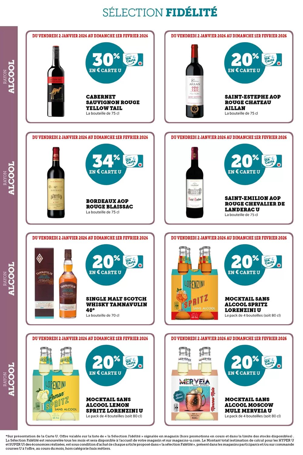 Prospectus promotionnel Hyper U valable à partir du 02/01/2026 - Page 21.