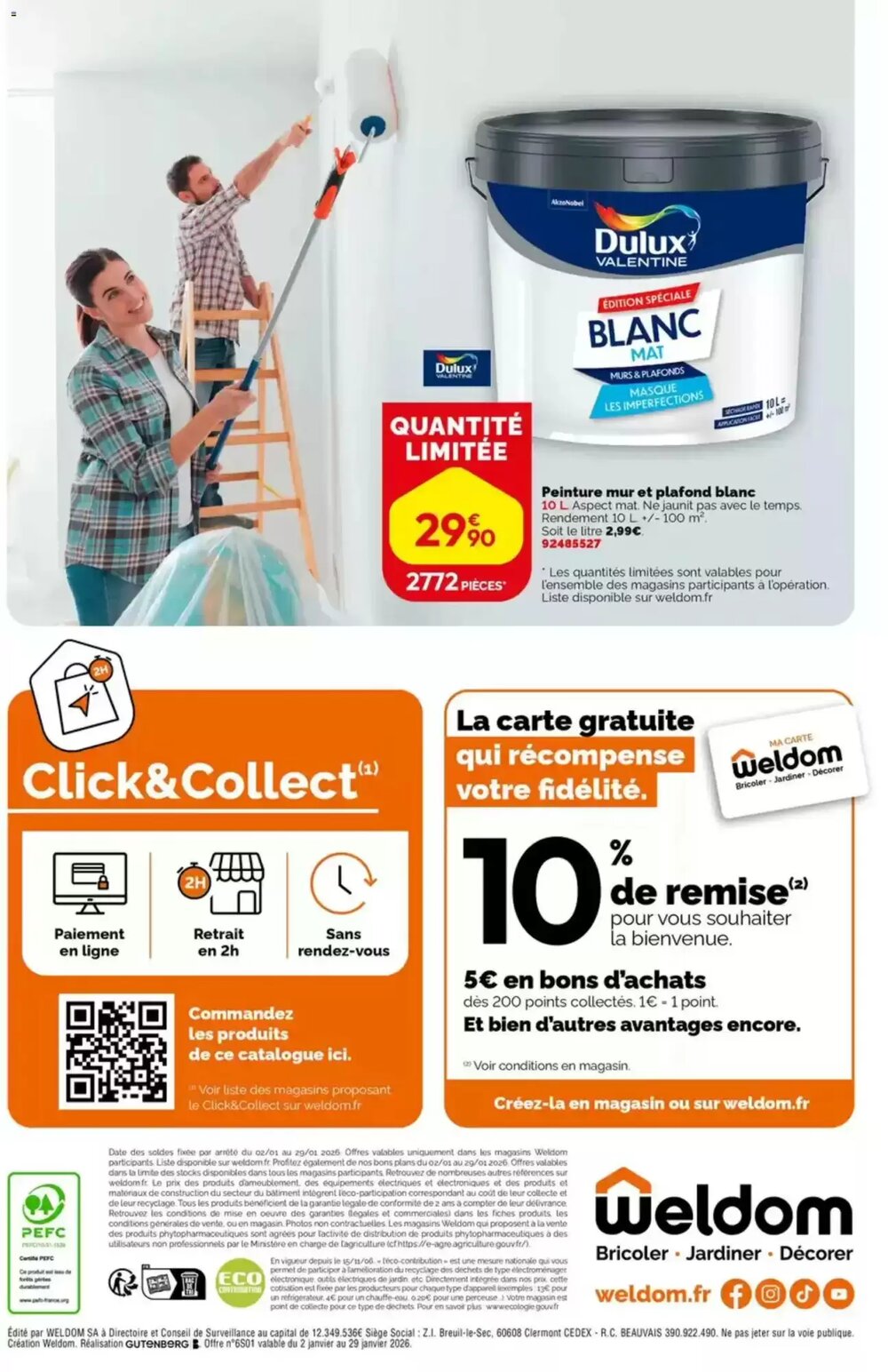 Prospectus promotionnel Weldom valable à partir du 02/01/2026 - Page 8.