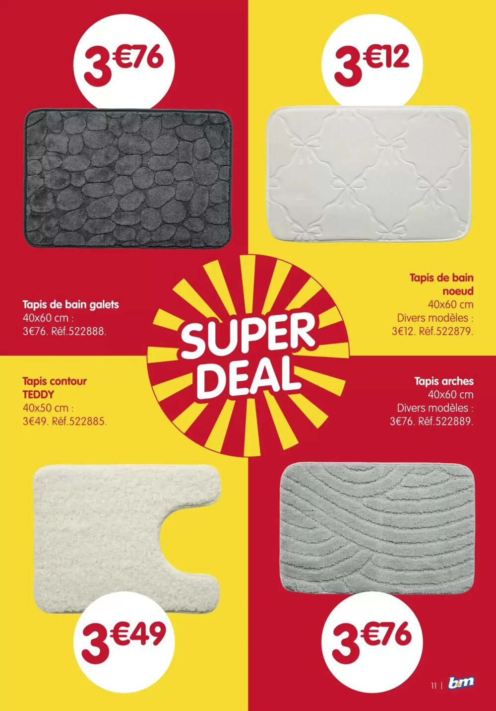 Prospectus promotionnel b&m valable à partir du 02/01/2026 - Page 11.