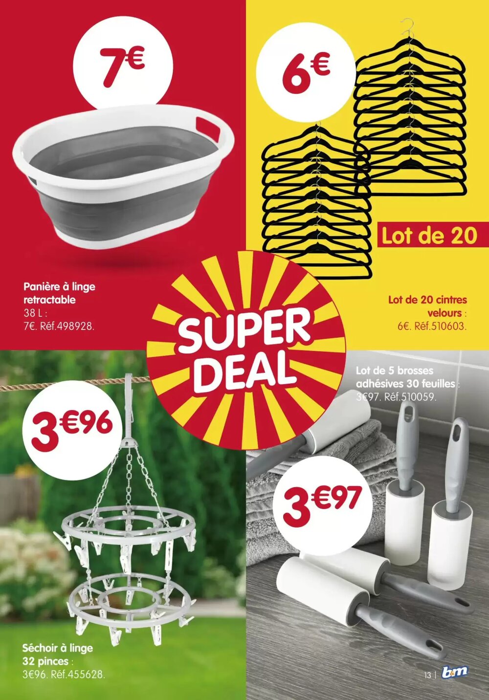 Prospectus promotionnel b&m valable à partir du 02/01/2026 - Page 13.