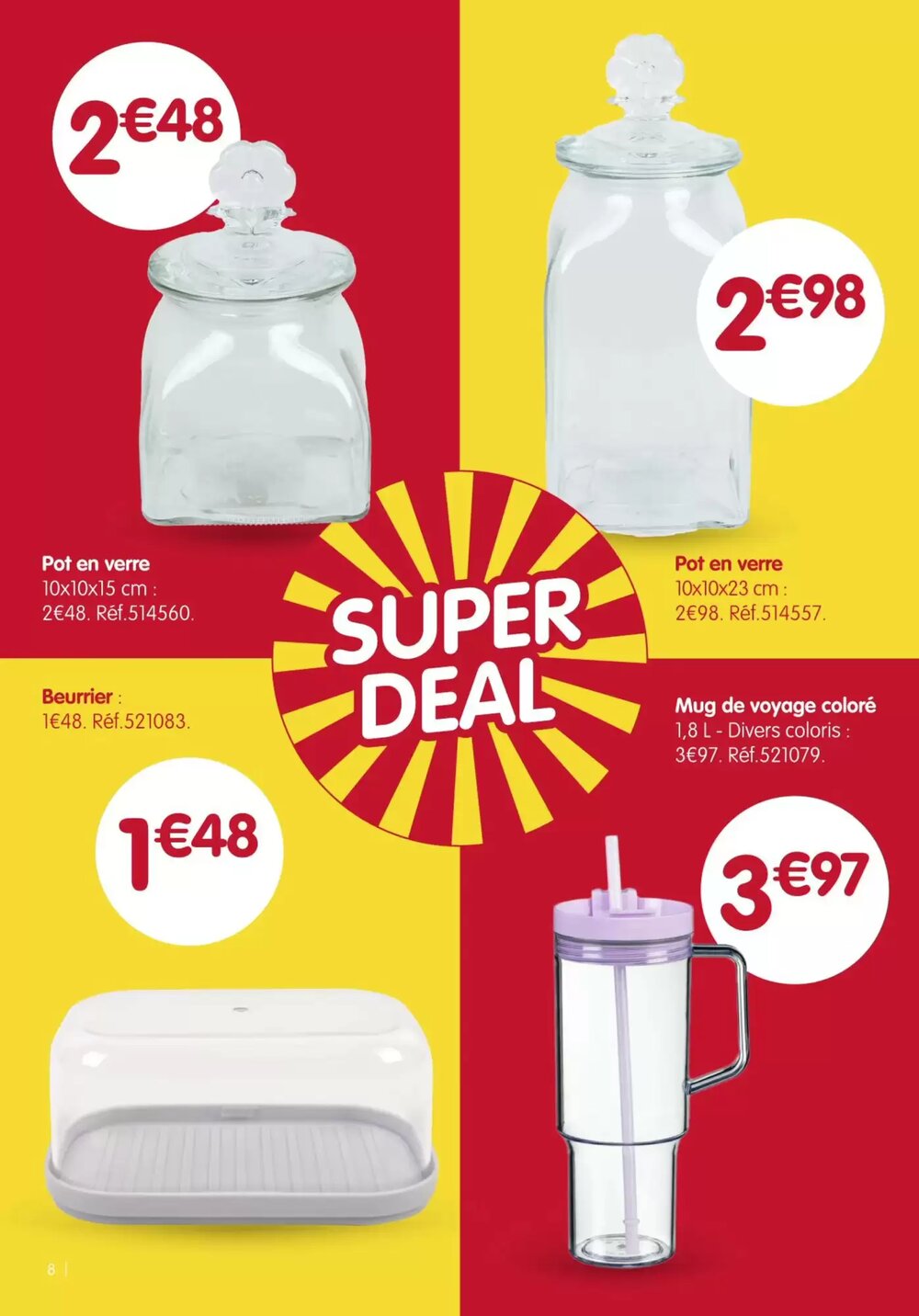 Prospectus promotionnel b&m valable à partir du 02/01/2026 - Page 8.