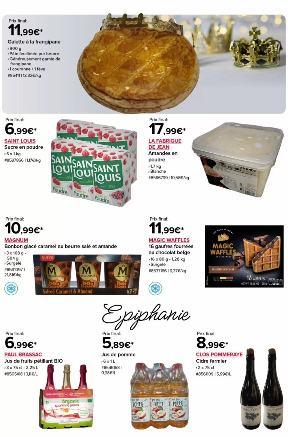 Prospectus promotionnel Costco valable à partir du 02/01/2026 - Page 1.