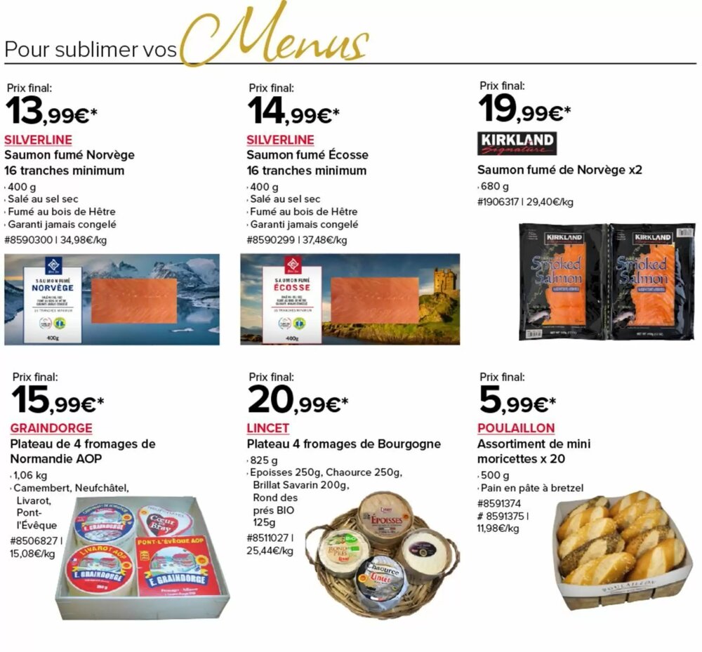 Prospectus promotionnel Costco valable à partir du 02/01/2026 - Page 1.