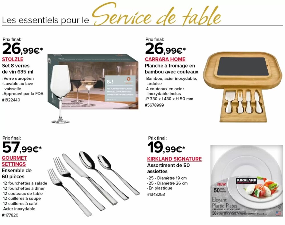 Prospectus promotionnel Costco valable à partir du 02/01/2026 - Page 9.