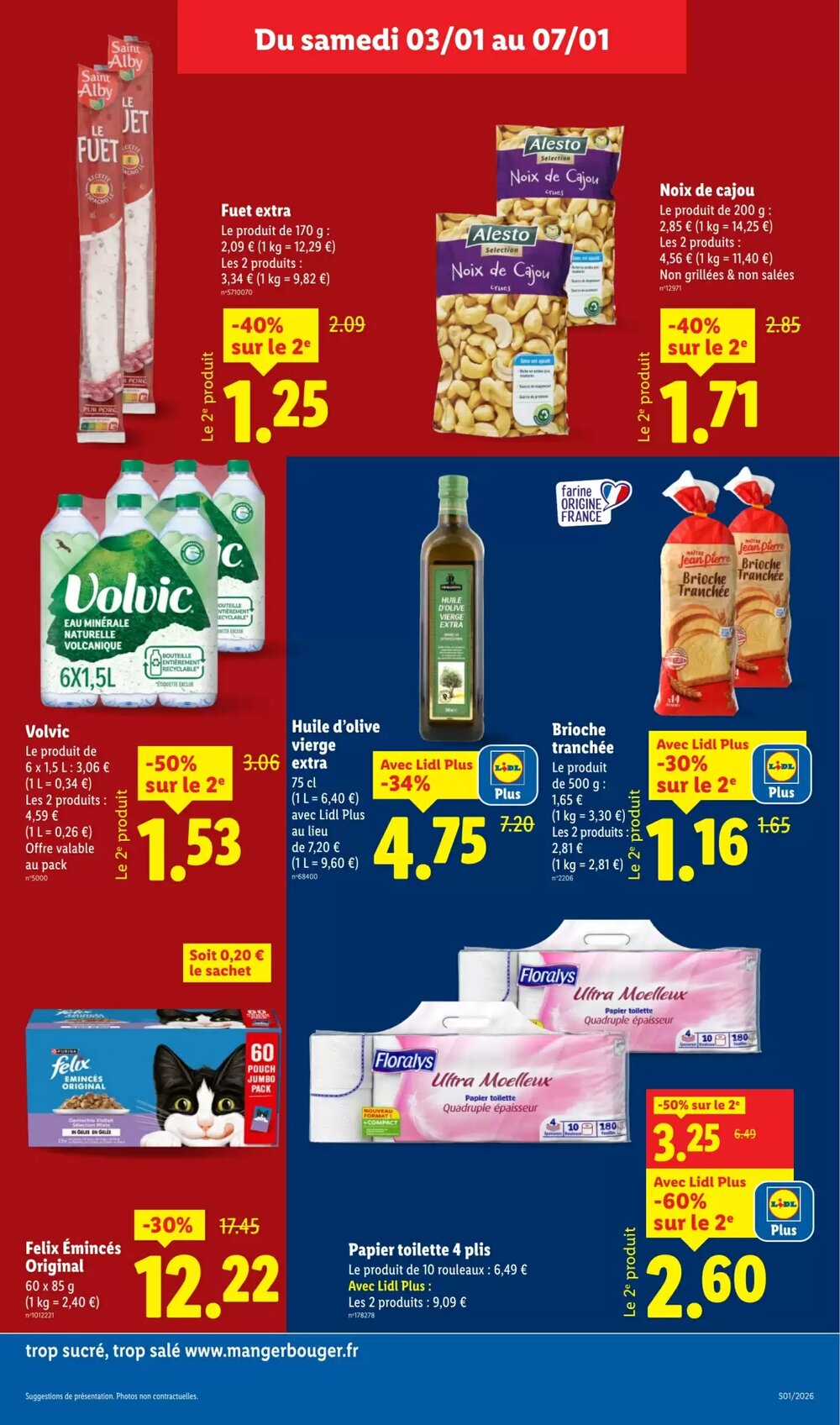 Prospectus promotionnel Lidl valable à partir du 03/01/2026 - Page 15.