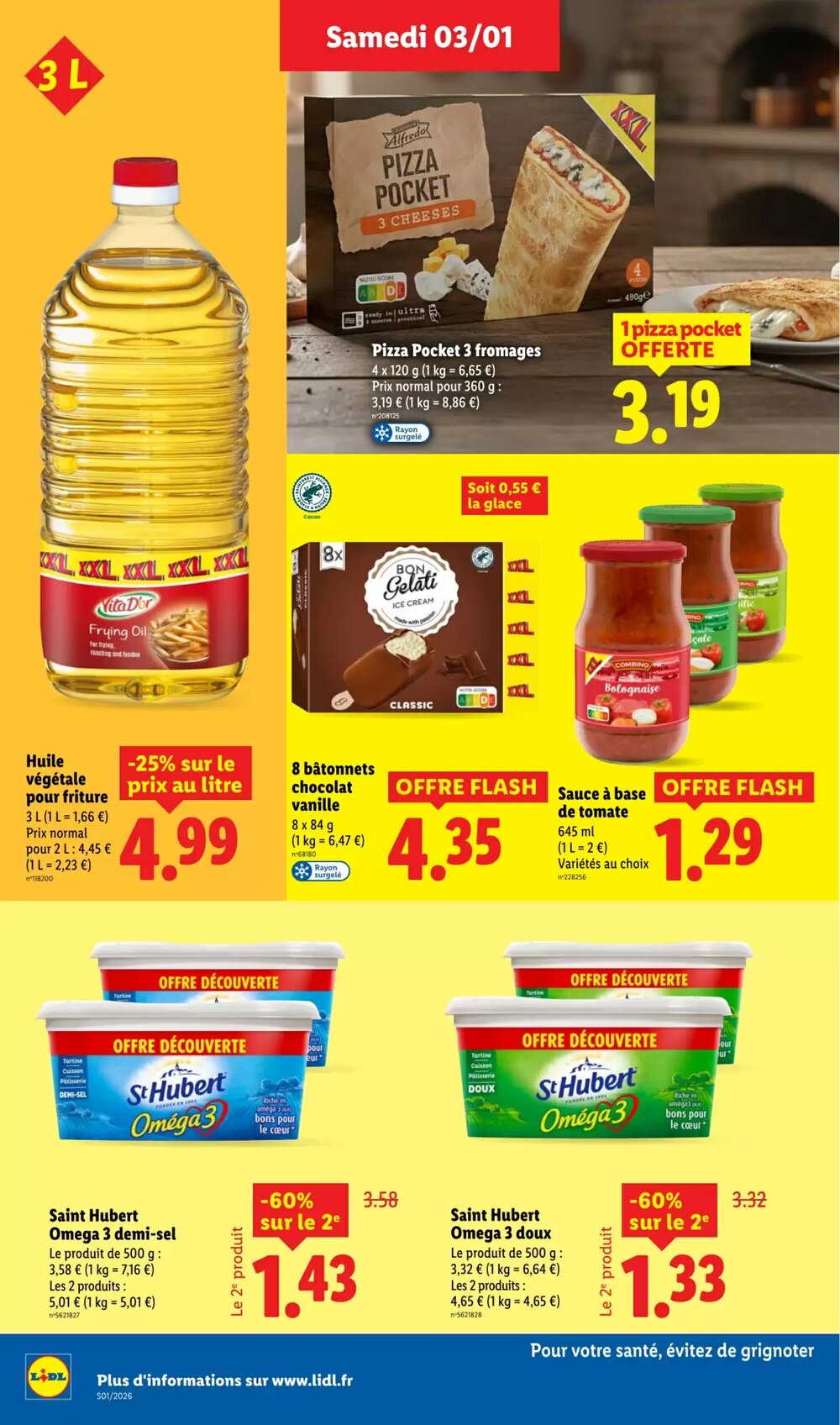 Prospectus promotionnel Lidl valable à partir du 03/01/2026 - Page 18.