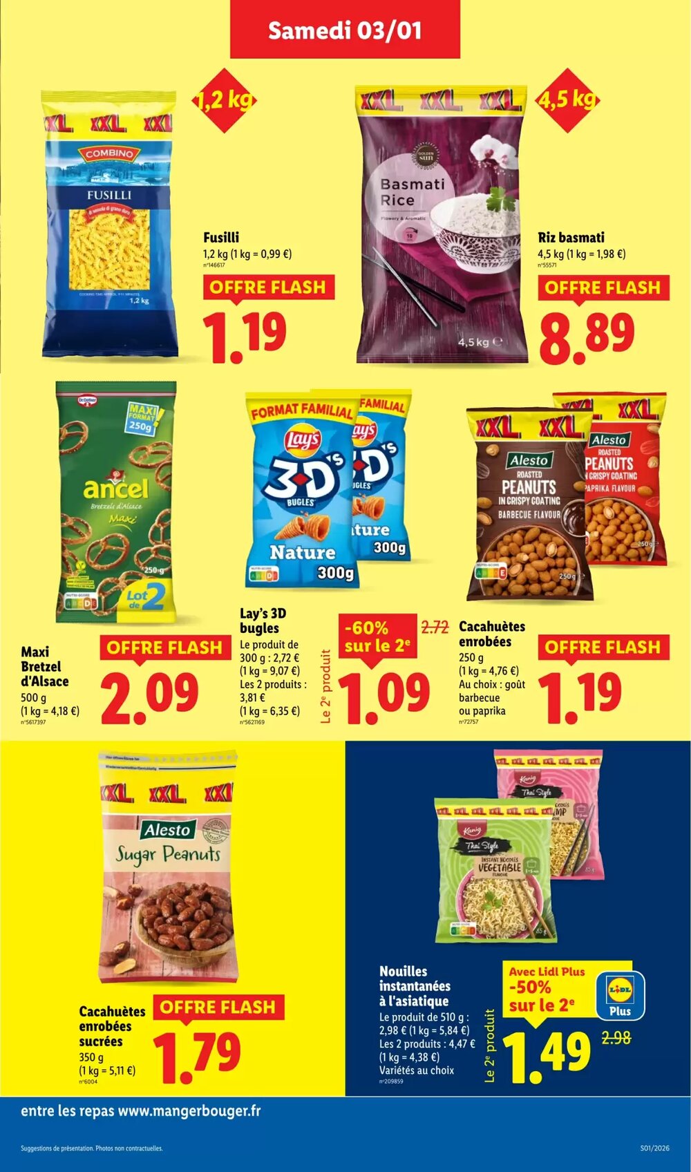Prospectus promotionnel Lidl valable à partir du 03/01/2026 - Page 19.