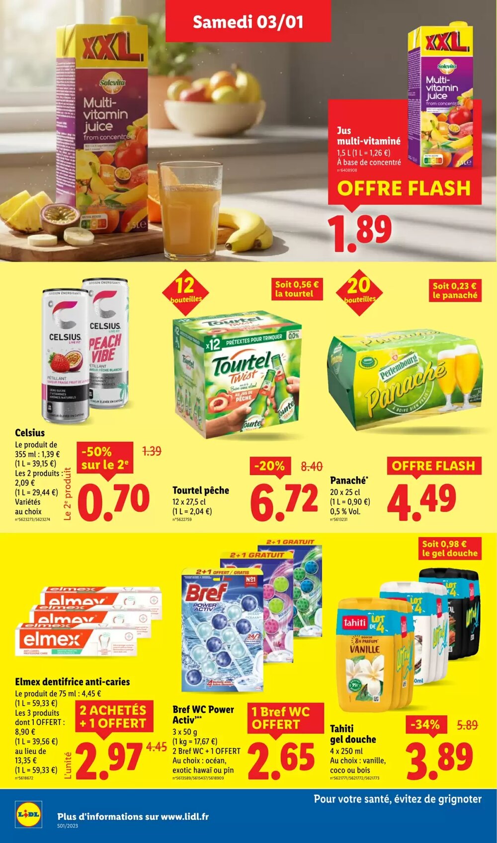 Prospectus promotionnel Lidl valable à partir du 03/01/2026 - Page 22.