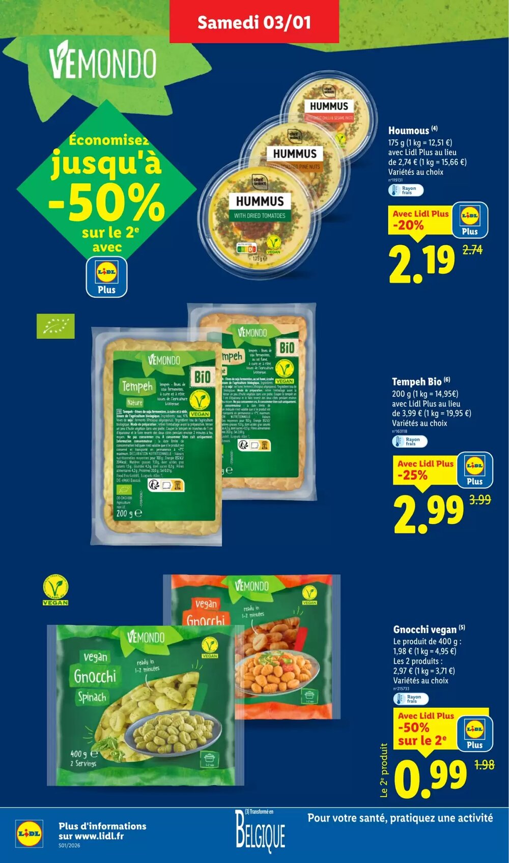 Prospectus promotionnel Lidl valable à partir du 03/01/2026 - Page 24.