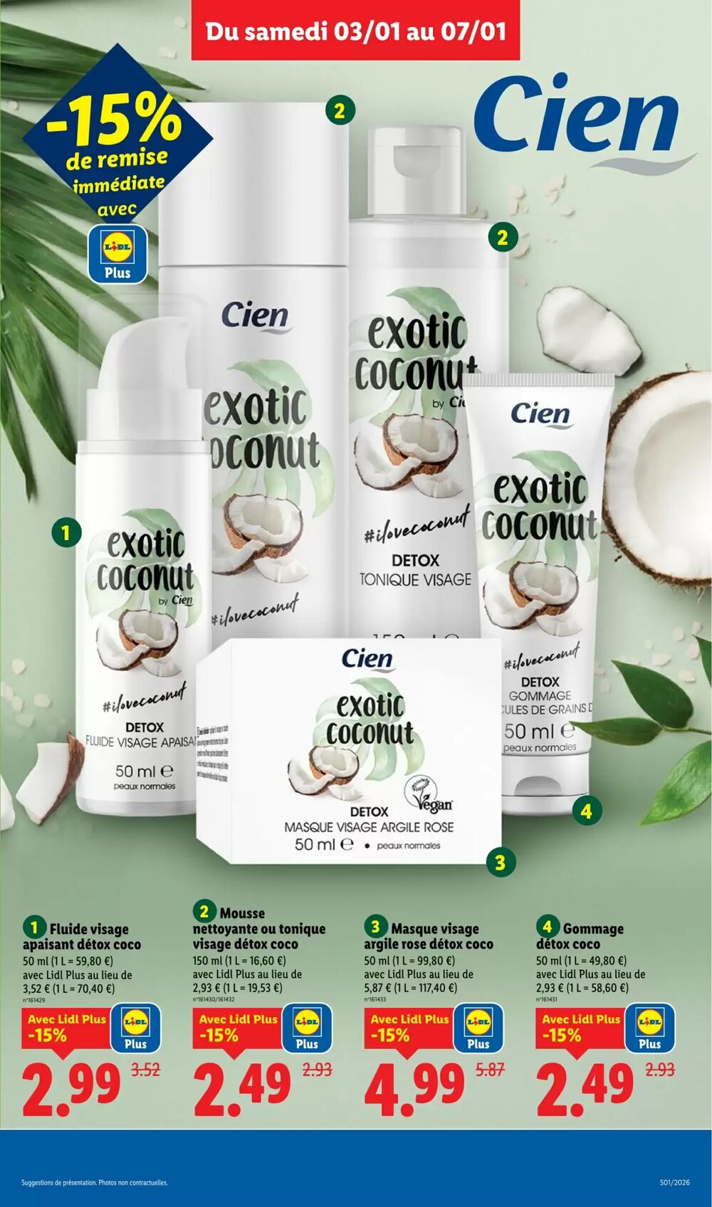 Prospectus promotionnel Lidl valable à partir du 03/01/2026 - Page 27.