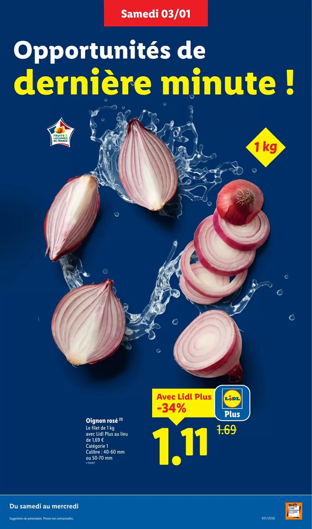 Prospectus promotionnel Lidl valable à partir du 03/01/2026 - Page 5.