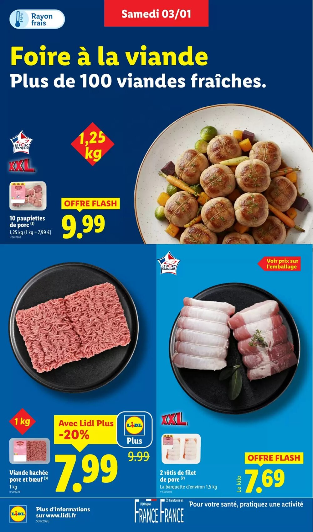 Prospectus promotionnel Lidl valable à partir du 03/01/2026 - Page 6.