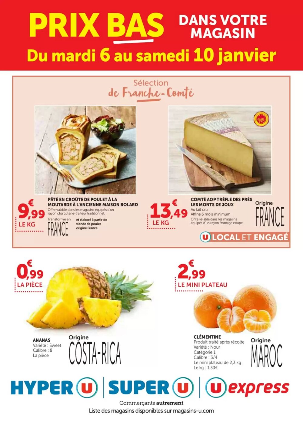 Prospectus promotionnel Hyper U valable à partir du 03/01/2026 - Page 2.