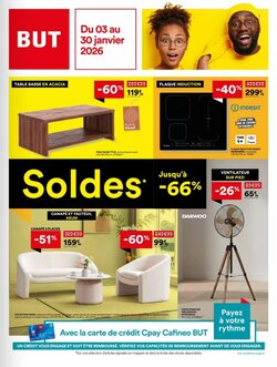 Prospectus promotionnel BUT valable à partir du 03/01/2026 - Page 1.
