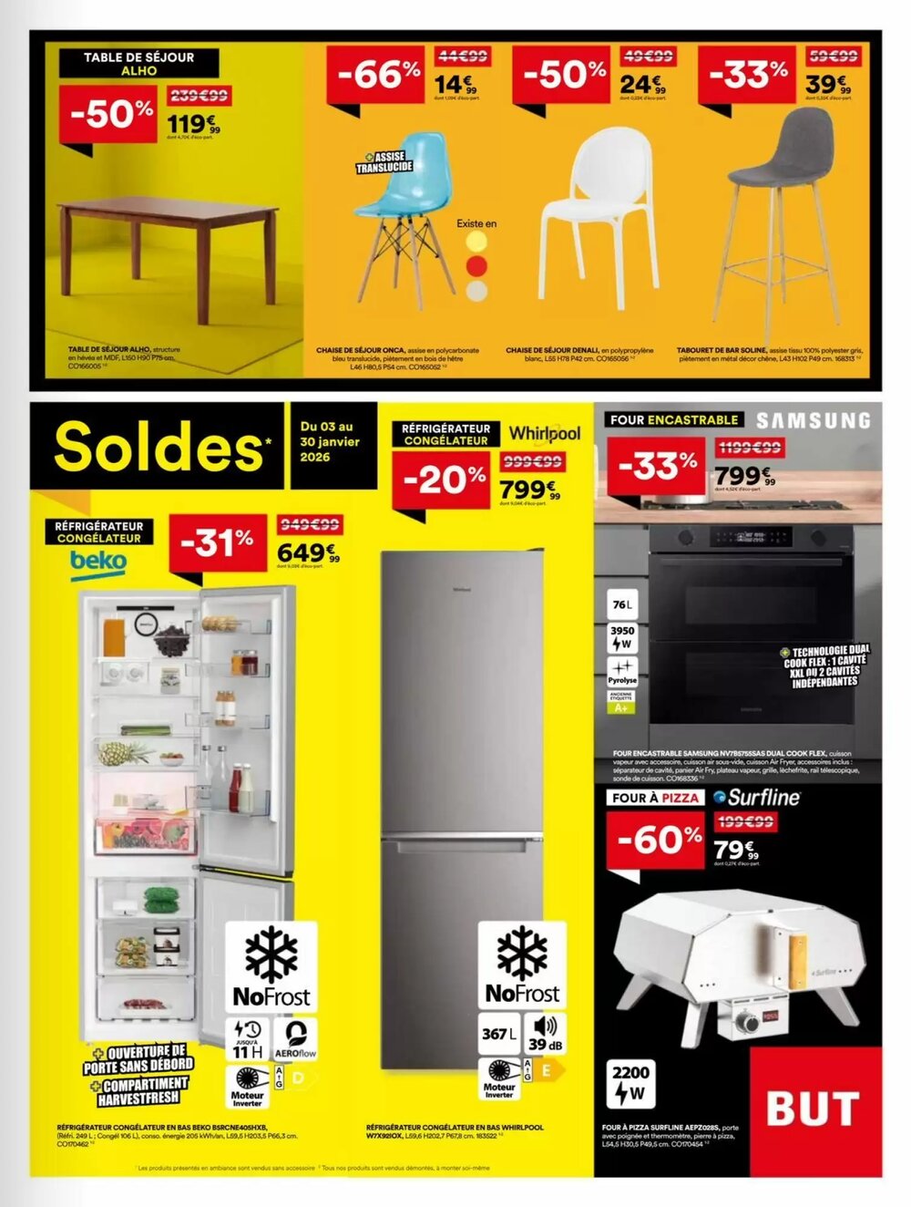 Prospectus promotionnel BUT valable à partir du 03/01/2026 - Page 3.