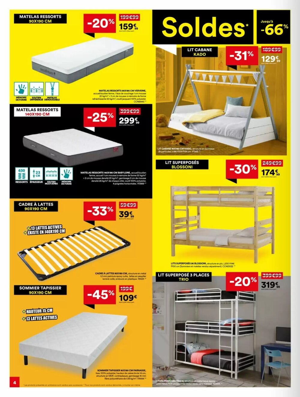 Prospectus promotionnel BUT valable à partir du 03/01/2026 - Page 4.