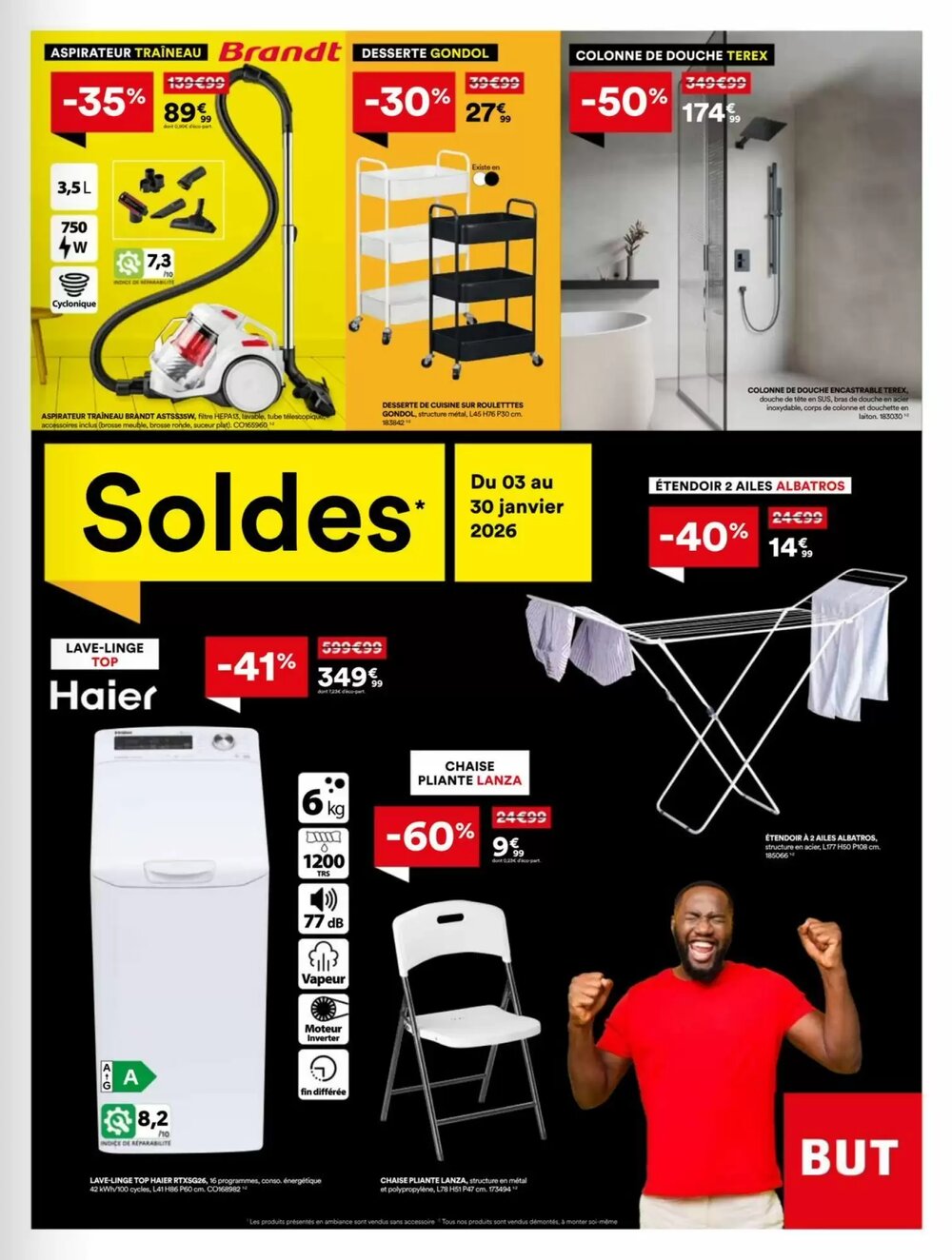 Prospectus promotionnel BUT valable à partir du 03/01/2026 - Page 5.