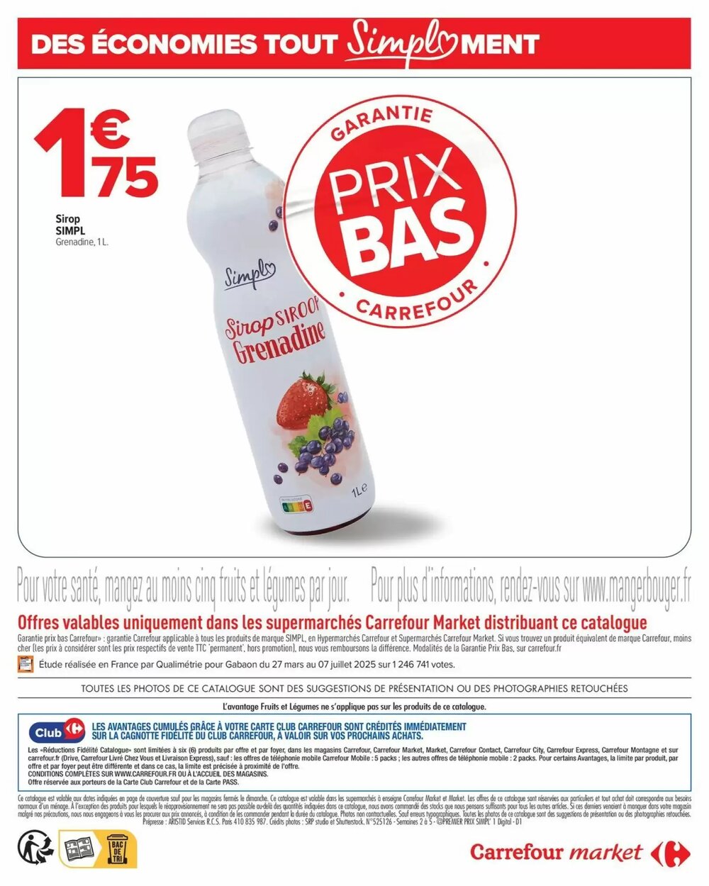 Prospectus promotionnel Carrefour valable à partir du 05/01/2026 - Page 12.