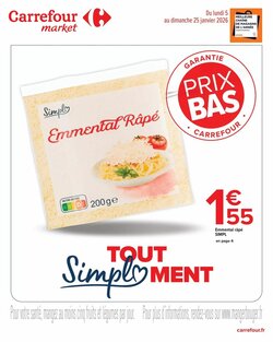 Prospectus promotionnel Carrefour valable à partir du 05/01/2026
