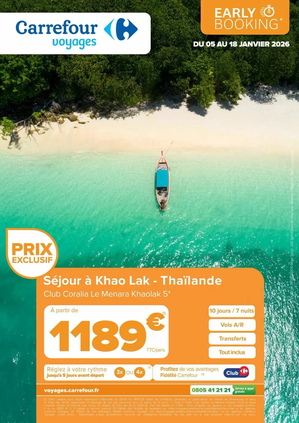 Prospectus promotionnel Carrefour valable à partir du 05/01/2026 - Page 15.
