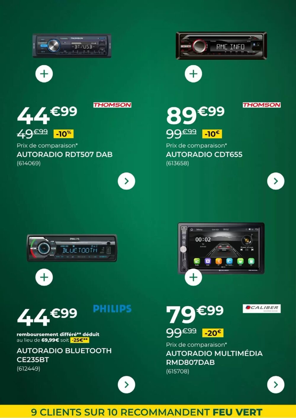 Prospectus promotionnel Feu Vert valable à partir du 05/01/2026 - Page 12.