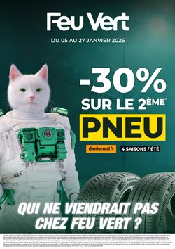 Prospectus promotionnel Feu Vert valable à partir du 05/01/2026