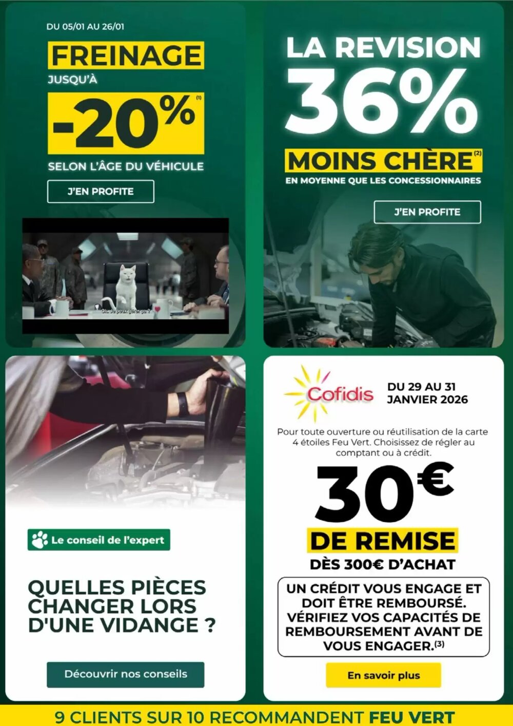 Prospectus promotionnel Feu Vert valable à partir du 05/01/2026 - Page 4.