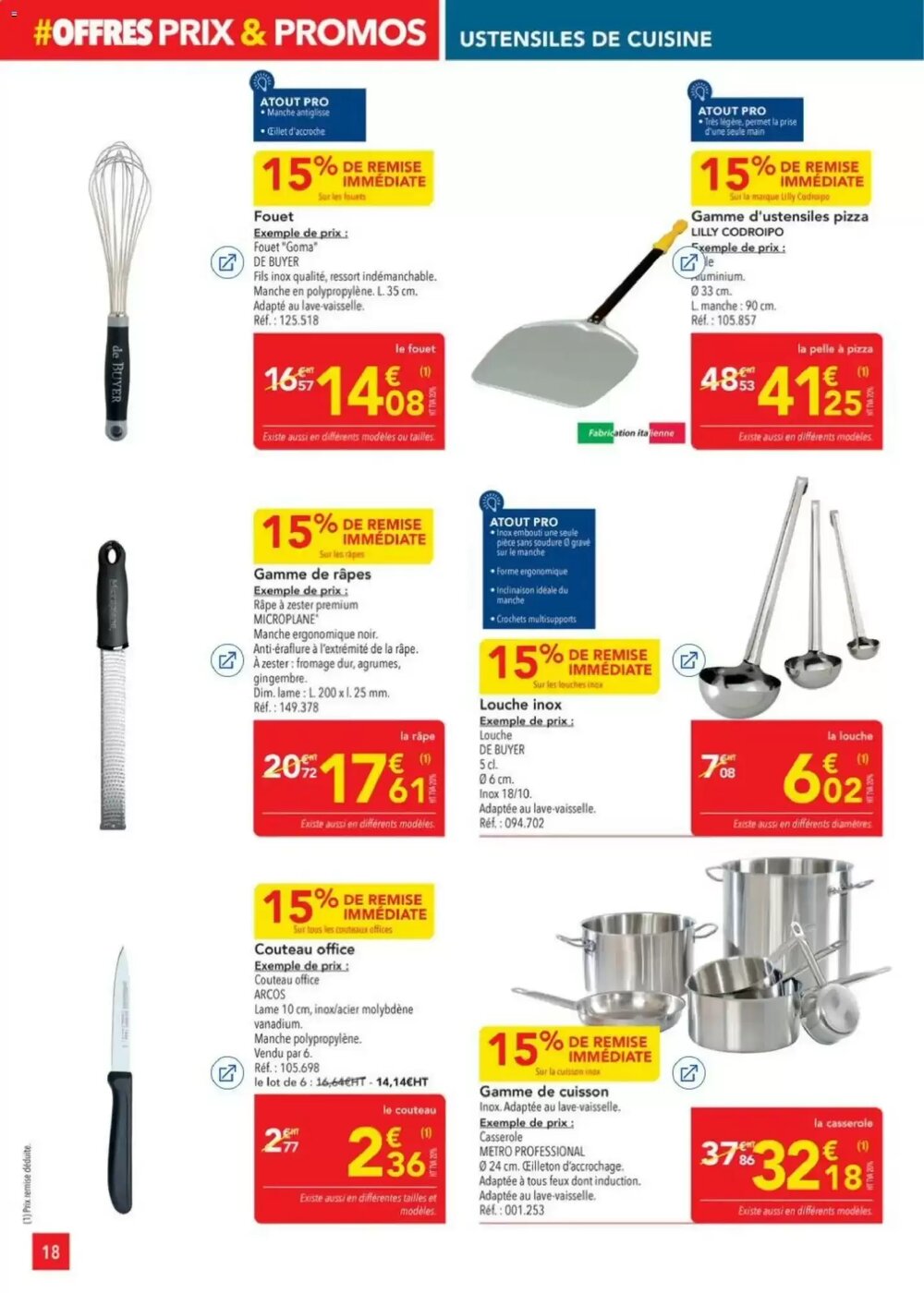 Prospectus promotionnel METRO valable à partir du 05/01/2026 - Page 18.