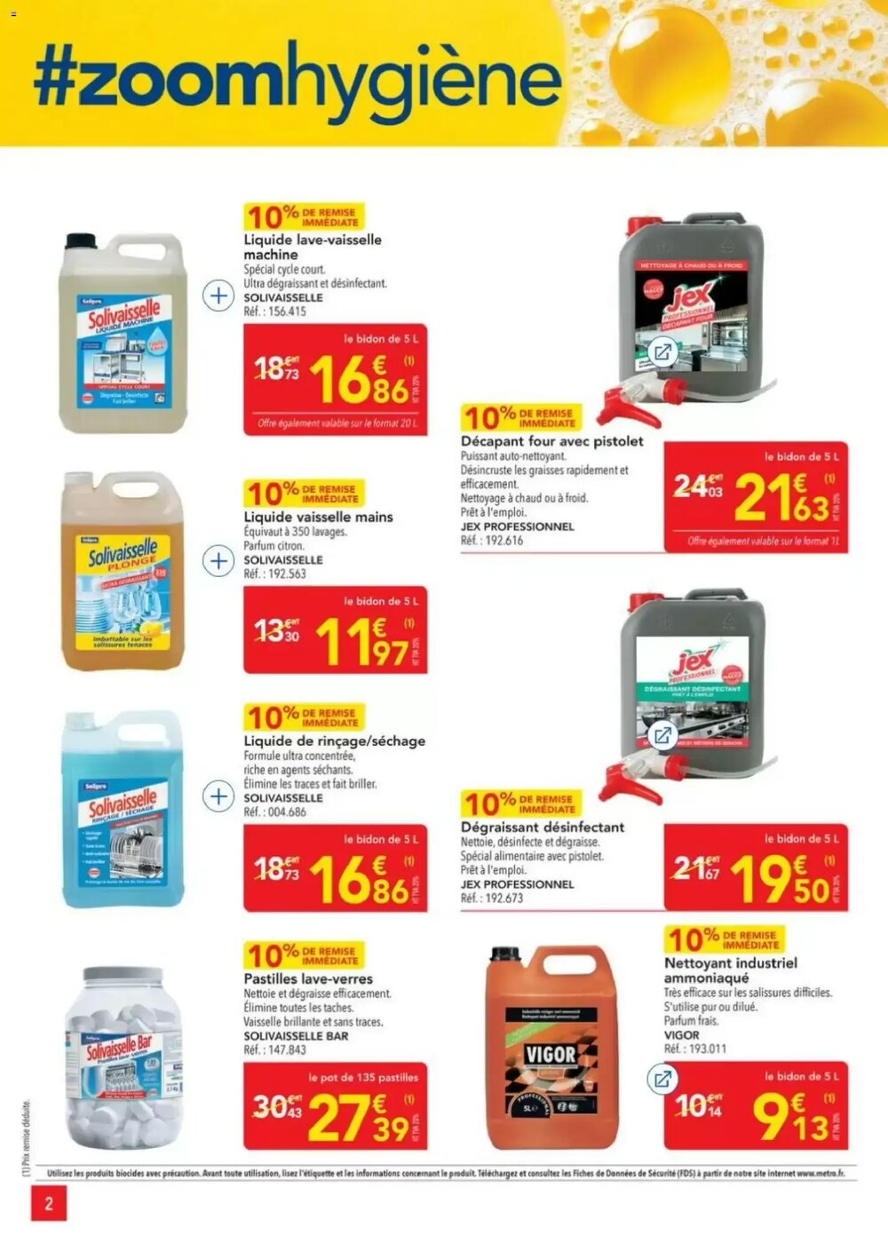 Prospectus promotionnel METRO valable à partir du 05/01/2026 - Page 2.
