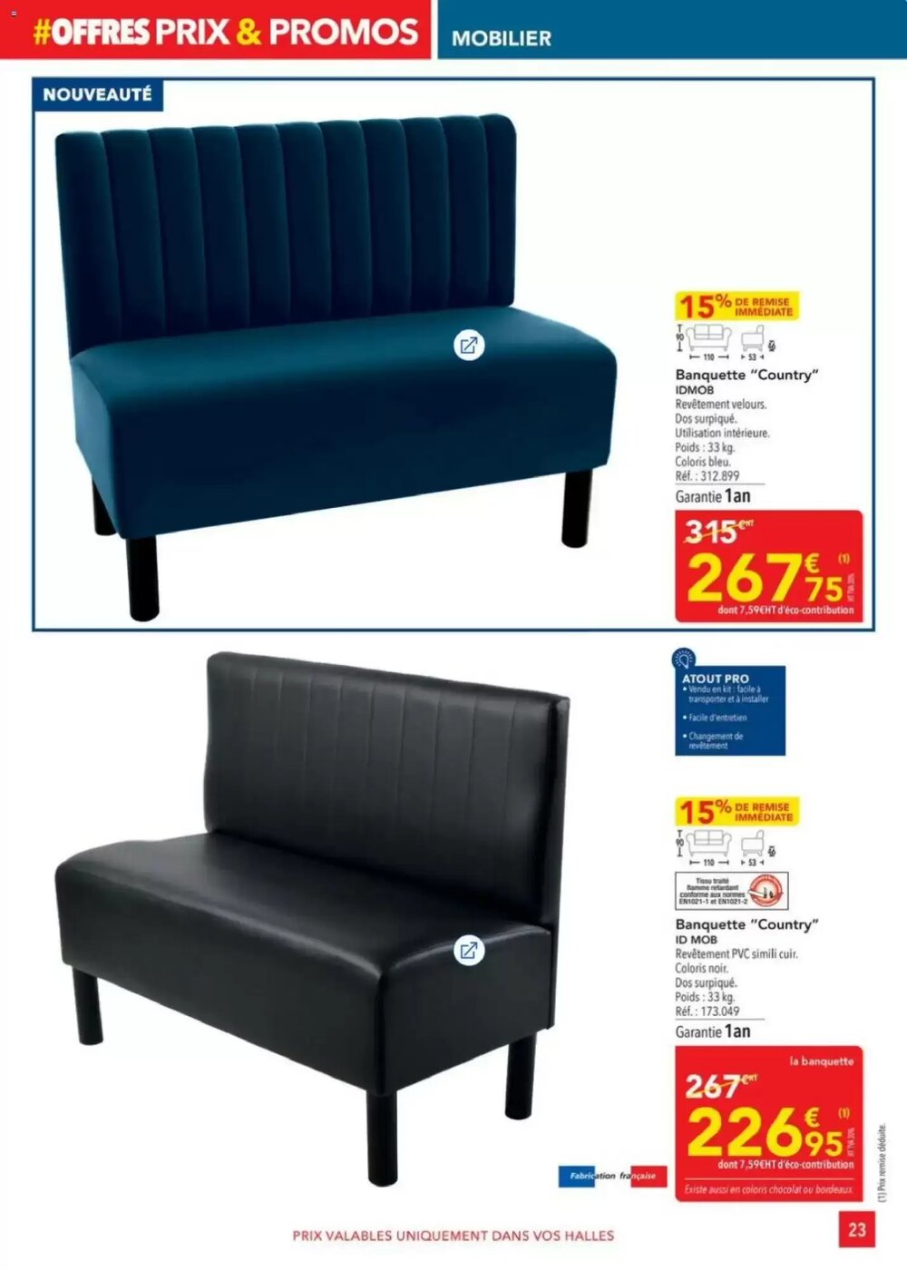 Prospectus promotionnel METRO valable à partir du 05/01/2026 - Page 23.